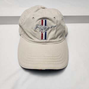 H3 SPORTGEAR FORD MUSTANG LOGO BASEBALL CAP TAN OSFM